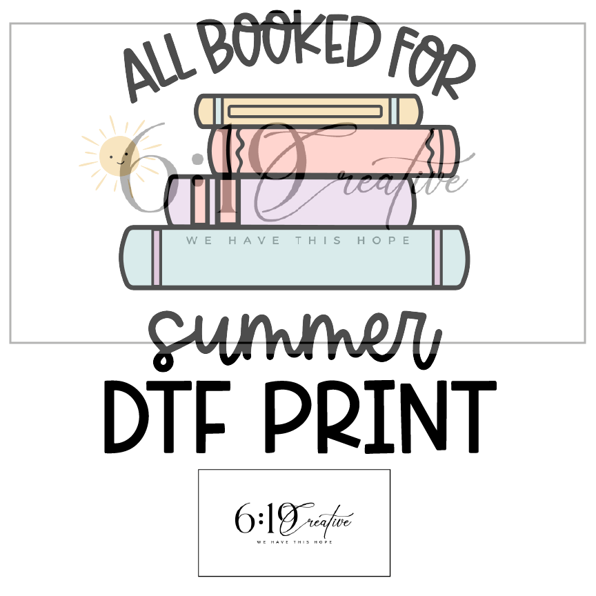 All Booked DTF Print