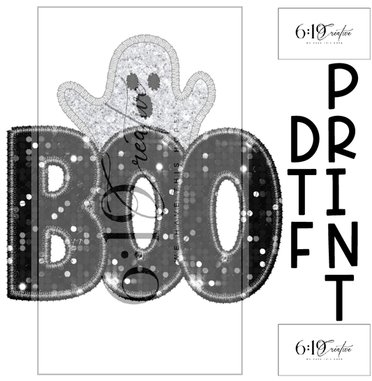 Boo DTF Print