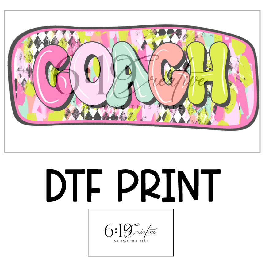 Coach DTF Print