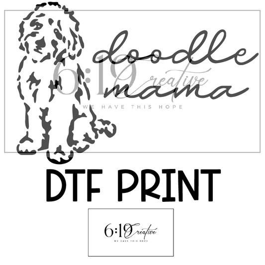 Doodle Mama Sublimation Print