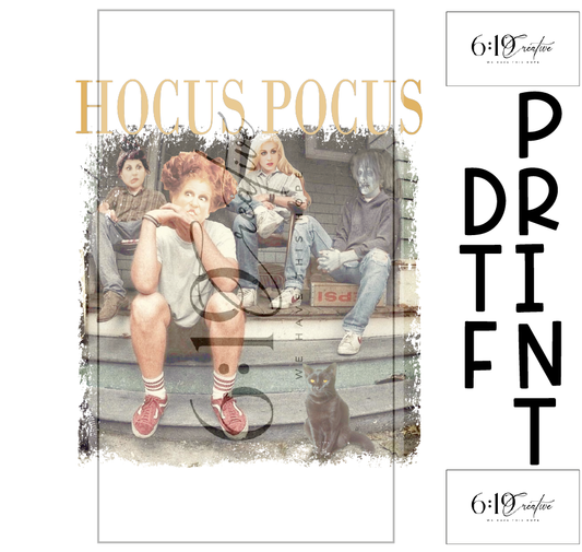 Hocus Pocus DTF Print