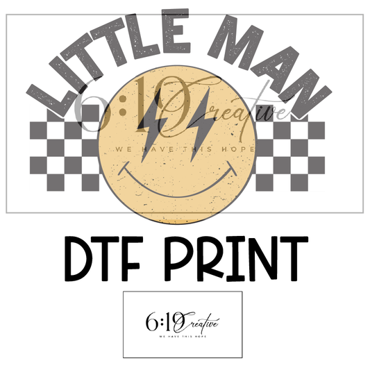 Little Man DTF Print