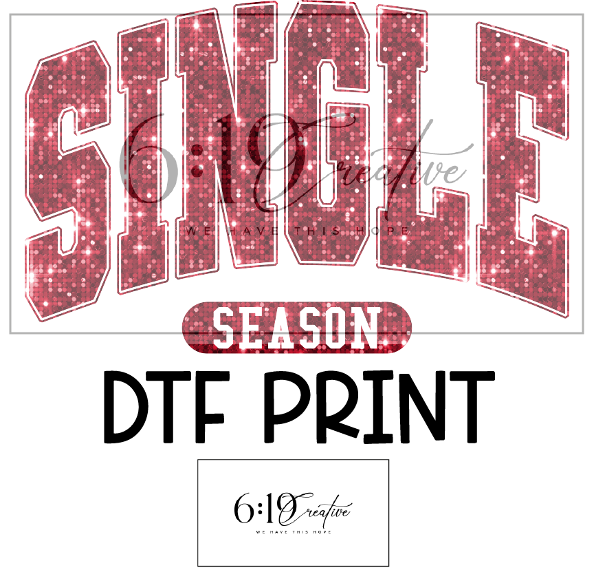 Single Season DTF Print