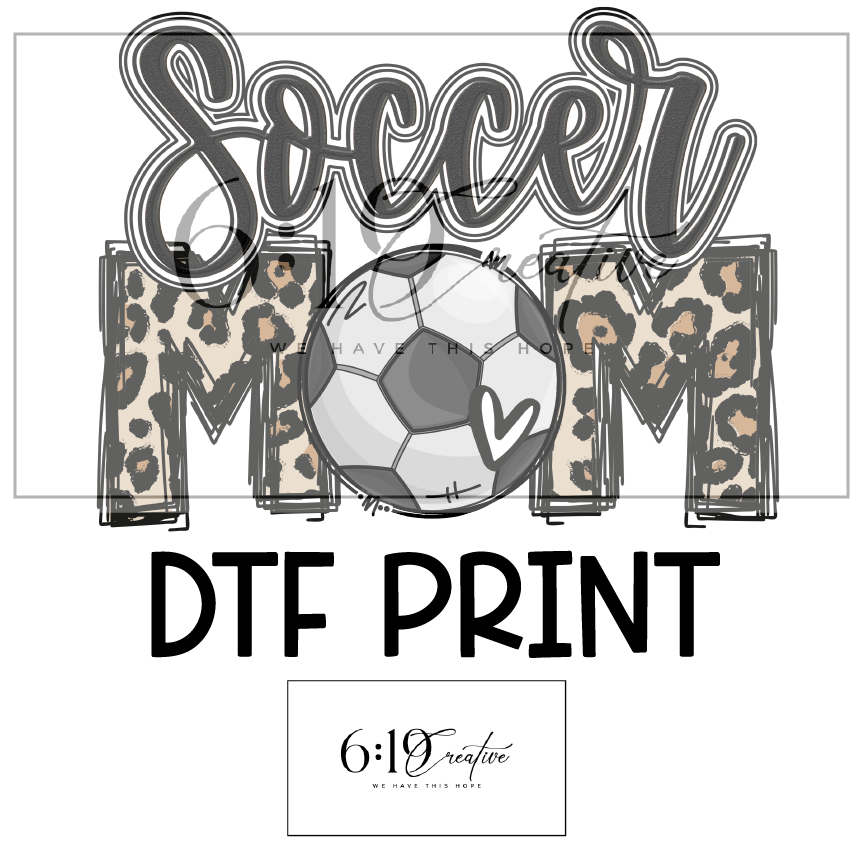 Soccer Mom Sublimation Print