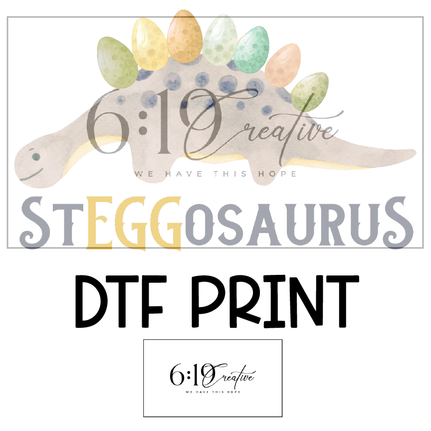 Steggosaurus Sublimation Print