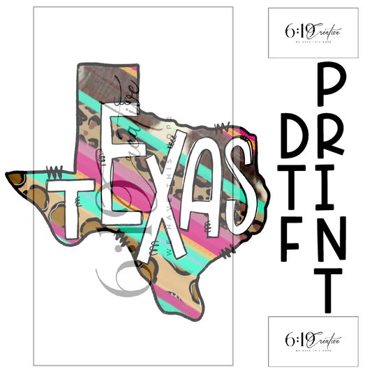 Texas DTF Print