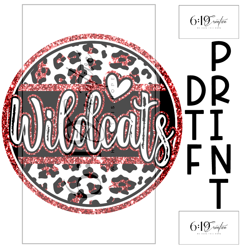 Wildcats DTF Print